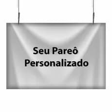 Pareô Canga Saída de Praia Personalizada Sua Arte Seda Begônia 1,00m x 1,48m