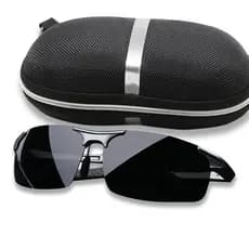 Óculos De Sol Polarizados De Alumínio Com Mudança De Cor Uso Duplo Para Masculino/Dirigir/Pesca