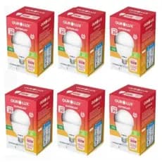 Kits 6 Lâmpadas Alta Potência LED 6.500K Bivolt 20W, 30W, 40W, 50W