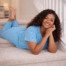 Kit 3 Pijamas Feminino Adulto Estampado Manga Curta Calça Longa Suede Canelado Confortável