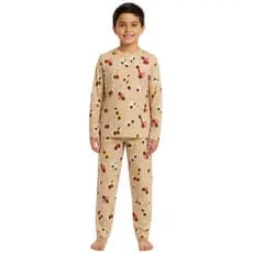Pijama Infantil Masculino Suede Premium Estampado — Manga Comprida e Calça Longa Pijama/ Confortável