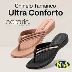 Chinelo Beira Rio Ortopédico Tamanco 8224.804 Chinelo De Dedo Confortável Feminino