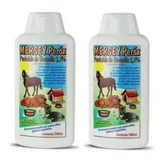 2 Shampoo Mersey Peróx Peróxido De Benzoíla 500ml