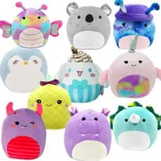 Bichinho Pelúcia Almofada Squish Antialérgico Squishmallows