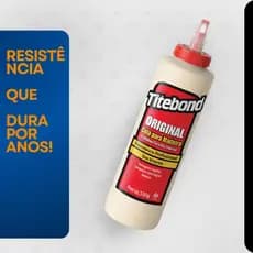 Cola Titebond Original 510g para Madeira Cola de Marceneiro Profissional Forte Rápida e Resistente