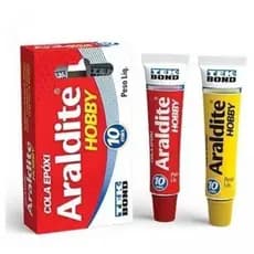 Araldite Hobby Cola Epóxi 10 Minutos 23 Gramas Tek Bond