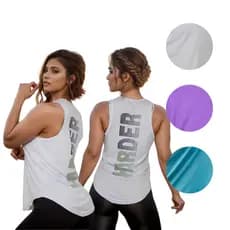 Regata Feminina Estampada Academia Treino Dry Tapa Bumbum