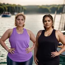 Regata Feminina Plus Size Blusa Academia Dry Fitness e Casual Malha Fria