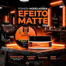 Pomada Modeladora Efeito Matte The Dodger 120g - Acabamento Seco Natural