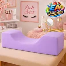 lash pillow - almofada para apoio da cabeça pescoço - travesseiro extensâo de cílios LILÁS