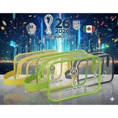 Necessaire Premium Copa 2026 - Logo em DTF (NÃO SAI!)🇧🇷 [EDIÇÃO LIMITADA]