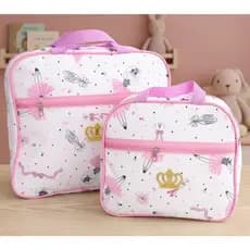 Kit 2 Bolsa Maternidade Bebe Menino e Menina Varias Cores Mala Com Zíper Impermeável