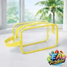 Nécessaire transparente Bolsa Enfermagem Organizador de Plástico