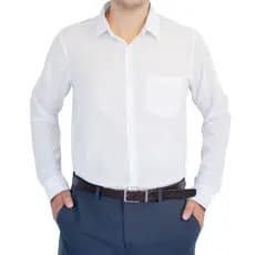 Camisa Social Manga Longa Camisa Masculina Social Não Amassa Camiseta Social Com Bolso