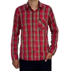 Camisa Xadrez Com Bolso Manga Longa Masculina Envio Imediato