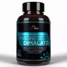 Magnésio Dimalato 120 Cápsulas de 500mg - ActiBio - Supraervas