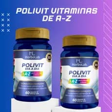 Multivitaminico, Vitamina de A-Z 500mg - 60 Cápsulas - Herbolab