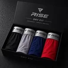 Kit 3 Cuecas Boxer Masculina Dry Fit Microfibra Premium Respirável