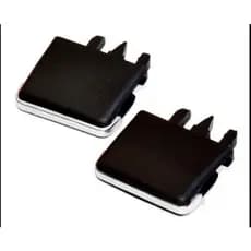 2x Clip Difusor Direcionador do Ar Condicionado Preto Central do Toyota Corolla 2009 a 2012 2013 14