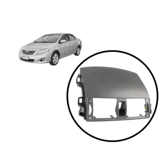 Moldura/Quadro Painel Difusor Ar Central Do Toyota Corolla 2009 2010 2011 2012 2013 2014
