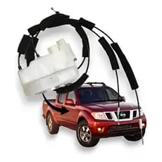Fechadura Trava Dianteira Frente Nissan Frontier 2007 2008 2009 2010 2011 2012 2013 2014