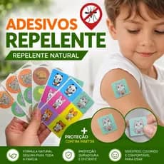Adesivos Repelentes De Insetos 288 Unidades , Remendos De Mosquitos Não Tóxicos Com Desenhos Bonitos De Animados , Verão
