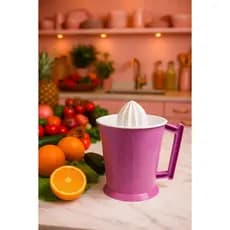 Jarra com espremedor de frutas 1 LITRO ROSA