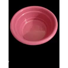 Bacia plástica de 16 litros NA COR ROSA