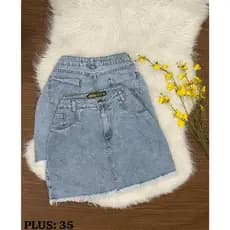 Saia lisa Plus Size