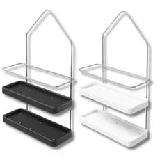 Porta Shampoo Banheiro em Aço com Base Plástica Durável Design Moderno e Prático - Stolf