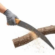 Serrote Profissional para Poda 30cm Curvo Lâmina em Aço Carbono e Cabo de Madeira Durável