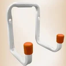 Suporte de Parede em Aço 30kg Ideal para Escada Bicicleta Vassouras e Itens Pesados - Bestfer