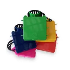 Caixa Porta Iscas Com Suporte Para Vara de Pesca