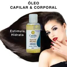 Óleo De Rícino Condicionante Para Cabelos & Corpo Castilla 60ml