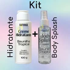 Kit Hidratante Corporal & Body Splash Desodorante Colônia