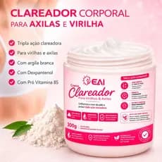 Creme Clareador De Pele Para Axilas e Virilhas Tira Manchas Do Corpo & Rosto