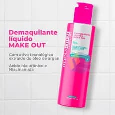 Demaquilante De Maquiagem Líquido Dermachem Oil Free Make Out 120ml