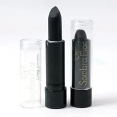 Batom Matte Preto - Sombra Flor