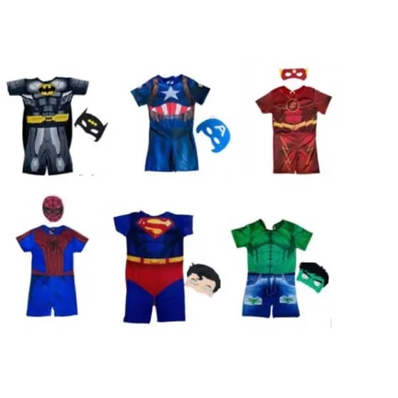 Roupa Infantil Fantasia Festa Aniversário Personagens