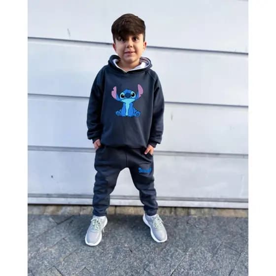 Conjunto Masculino Stitch – Moletom Tom Chumbo Casual