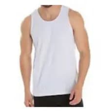 Regata masculina para sublimar BRANCO,PRETO,AZUL MARINHO OU AMARELO 100% poliéster.