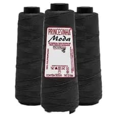 Linha Princesinha Moda 500 metros Incomfio Linha Fina Box Braids Tranças Cabelo Crochê Tricô Bonés
