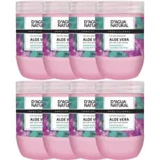 8 Gel Calmante Hidratante  Pós Depilação 750G D'agua natural