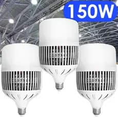 Lâmpada LED Bulbo 150W Bivolt E27 6500K Branco Frio Alta Potência