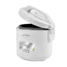 Panela de Arroz Elétrica 5 Xícaras 1L com Acessórios 110v/220v Inox Branca Preta Kian