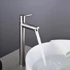 Torneira Banheiro 1/4 Volta Inox 304 Alta Luxo Banheiro