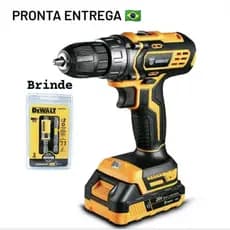 Parafusadeira Furadeira à bateria Deko 20V 3/8 Pol Produto Original