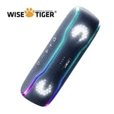 Caixa de Som WISETIGER Estéreo Surround 25W Bluetooth A Prova D'água IPX7