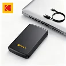HD Externo KODAK 500GB USB 3.2 PS5/PS4/Switch/Laptop