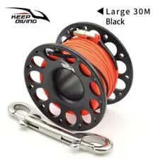 Carretilha de Mergulho Keep Diving 30m Profissional Com Gancho Duplo